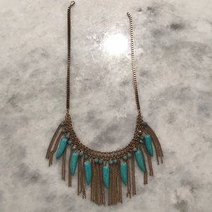 BEAUTIFUL Blue Statement Necklace